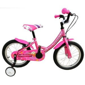 Παιδικό ποδήλατο 14″ Style – Μεταλλικό Ροζ 2021